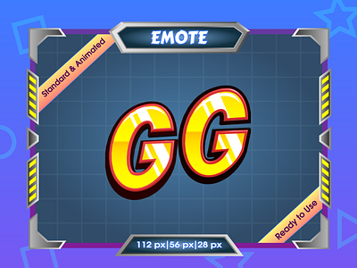 Free! Animated Emote, Twitch, Discord - GG