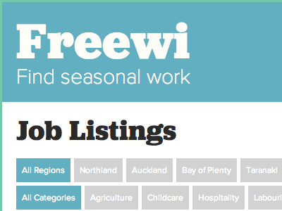 Find seasonal work