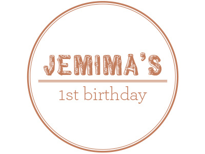 Jemima's Birthday Invite birthday invite