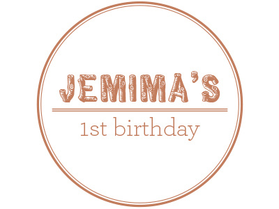 Jemima's Birthday Invite
