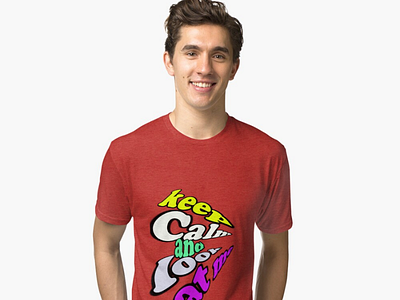 'Keep Calm And Look At Me  t-shirt'