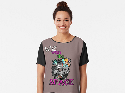 'we won the space t-shirt' t shirt