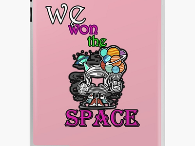 'we won the space t-shirt' t shirt