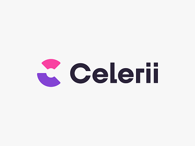 Celerii Logo analytics brand identity branding chart colorful creative data science logo parents school students teachers tools