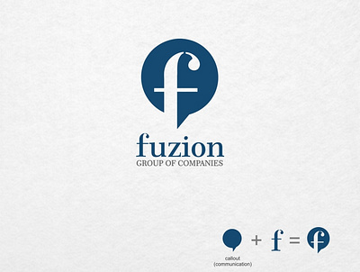 Fusion Logo design branding business creative design illustration logo