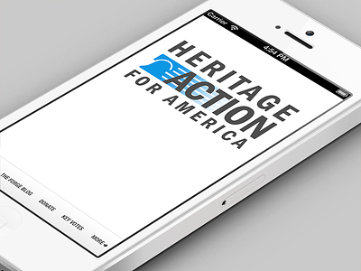 Heritage Action Home Screen Iphone