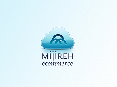 eCommerce Logo blue cloud ecommerce green logo