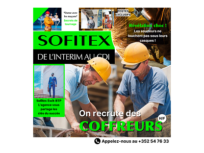 Design offre d'emploi Sofitex