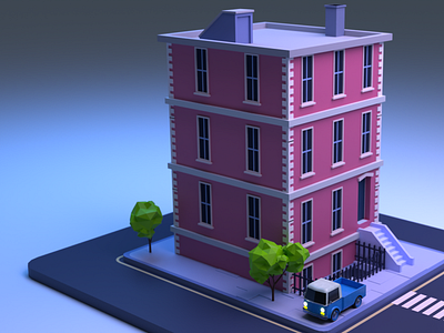 Low Poly Building