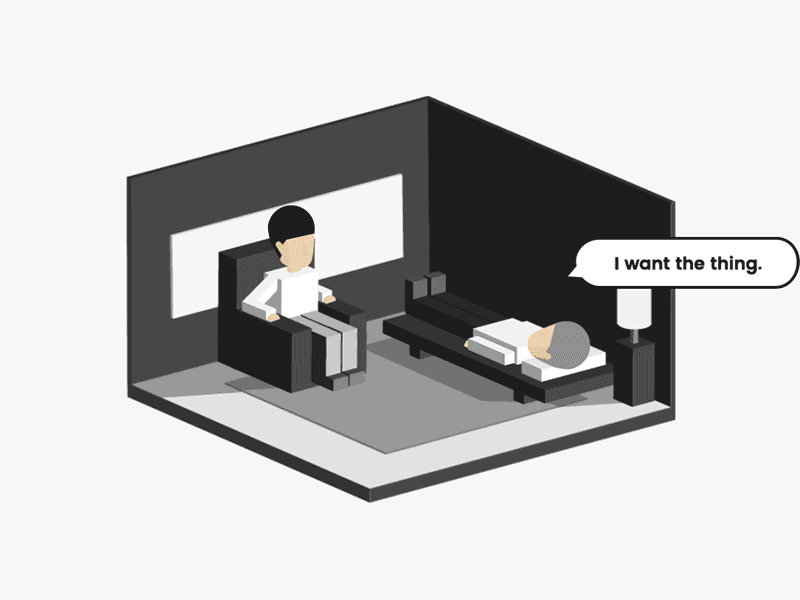 Dealing with Clients aftereffects animation client flat gif illustration isometric people