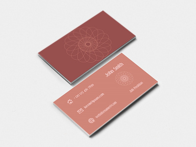 Business Card blank branding business card communication company concept corporate id identity vector