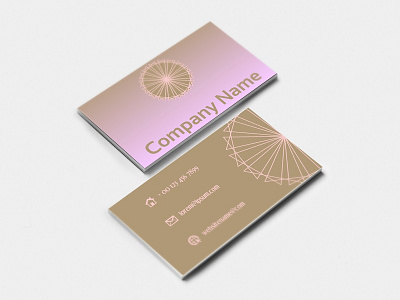 Business Card blank branding business card communication concept corporate id identity vector