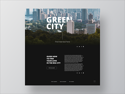 Parallax web page practice in Adobe XD