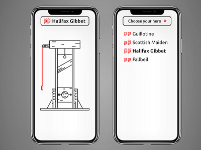 Guillotine Daily UI #27 Dropdown menu 2d app clean daily ui dailyui design download freebie guillotine icon illustration illustrator mobile svg tutorial ui ui design vector web xddailychallenge