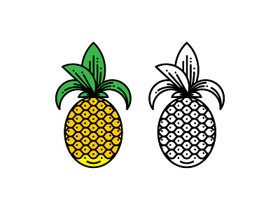 Kooky Pineapple Pin