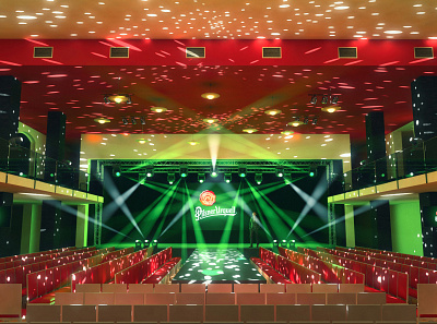 Pilsner Urquell - Conferance Show Design 3d visualization conference design show design stage design
