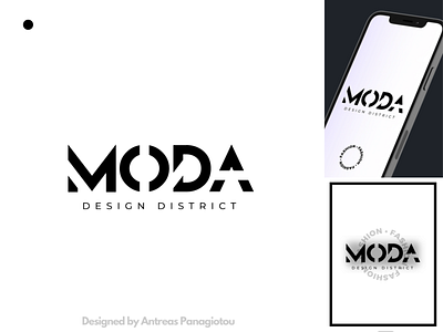 Moda Brand-Vision app brand branding design graphic design illustration logo mobile moda ui ux vector vision