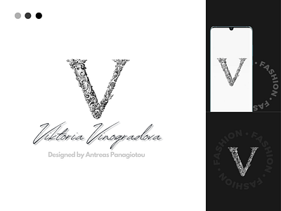 Viktoria Vinogradova Clothes Brand-Vision app brand branding cloth clothe clothes design graphic design illustration logo mobile ui ux vector vision