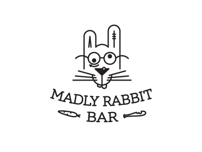 Madly rabbit bar bat carrot drunk ff glass rabbit shot