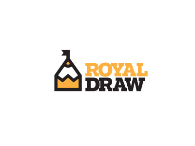 Royal draw crown draw ff line pencil royal