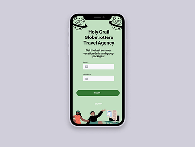 Daily UI #1 - Sign Up Page app design ui