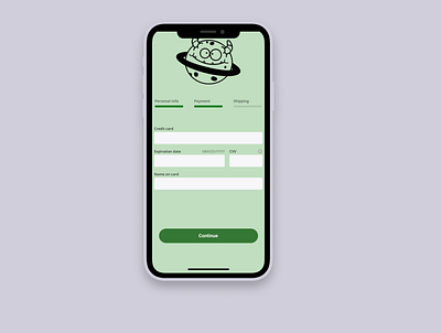Daily UI #2 - Credit Card Checkout app design graphic design ui