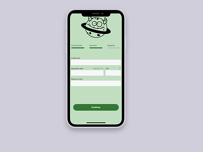 Daily UI #2 - Credit Card Checkout