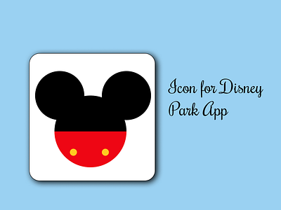 Daily UI #5 - Icon app disney icon ui