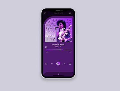 Daily UI #9 - Music Player app dark theme design music music player ui