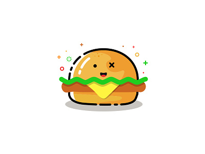 Burger Icon burger drawing dribbble shot 5 food illustration web icon design