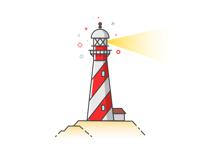 Light House Icon by Anand on Dribbble