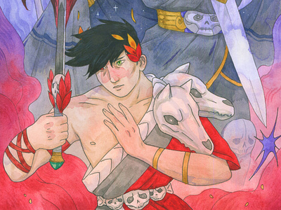 Zagreus and Thanatos