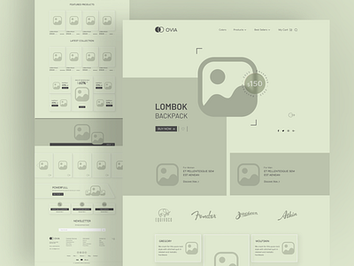 Wireframe Home Page