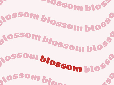 Blossom Brand Pattern 🍒✨