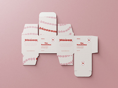 Blossom Packaging Design 🍒✨ branding design graphic design illustration logo packaging design typography ui vector