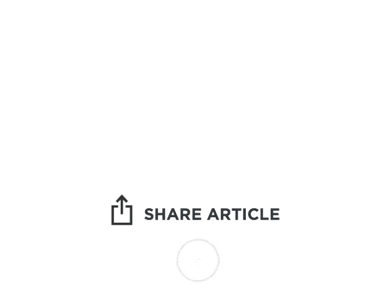 MYM Share Article button clipboard flyout icons notification share toast ui ux