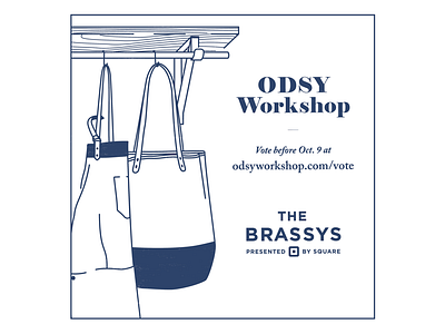 Vote Odsy Workshop for a Brassy! - Blue Version