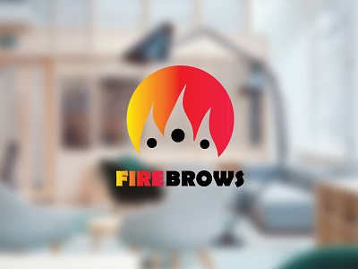 FireBrows Logo Design application branddesigner branding color company design gradient graphic design handdrawn handdrawnlogo illustration logo logodesign minimalist modern ui vector