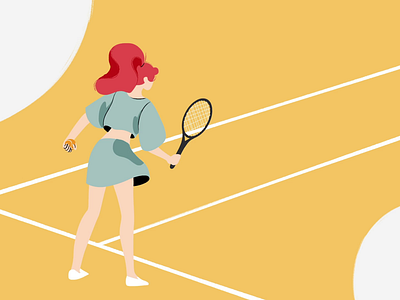 Frame-by-frame Tennis serve animation 2d animation animation cel community frame by frame motion graphics property manager serve tennis vector