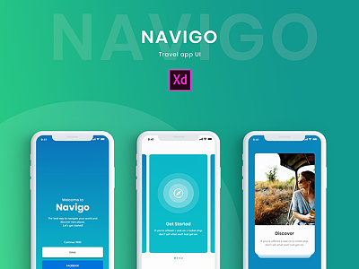 Navigo Travel app navigation nearby restaurants places travel app trip app