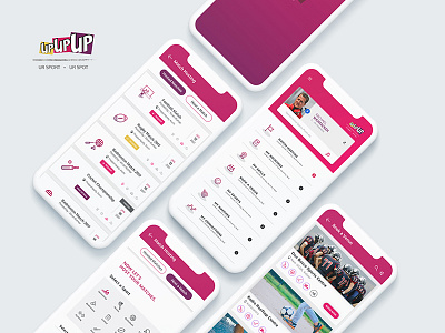 UpUpUp Sports App app game app game booking game slot booking play booking sports sports app ui ux