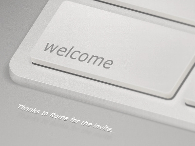 My Mac debuts keyboard mac thanks thx welcome