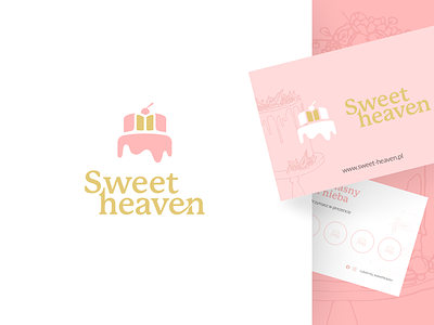 Sweet Heaven Branding: logo design, visual identity brand identity branding clean design identity logo sweet