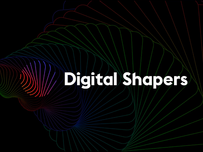 Digital Shapers - 3rd Logo Animation after effects animation branding clean design gif icon logo motion motion design
