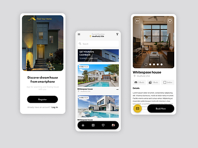 House Rent App ui ux