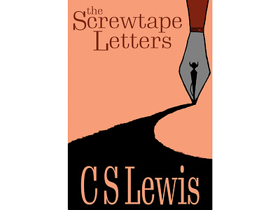Screwtape Letter Book Cover book cover design graphic design illustration typography