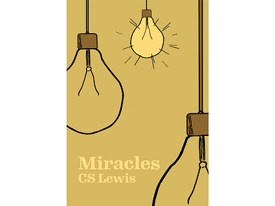Miracles Book Cover book cover des design graphic design illustration typography