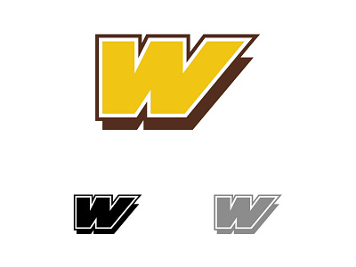 "Speed" W branding concept design icon illustration logo vector