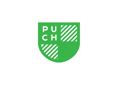 Puch bicycle branding classic concept design flat icon logo redesign vector