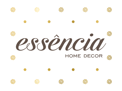 Essência Home Decor essencia gold id logo